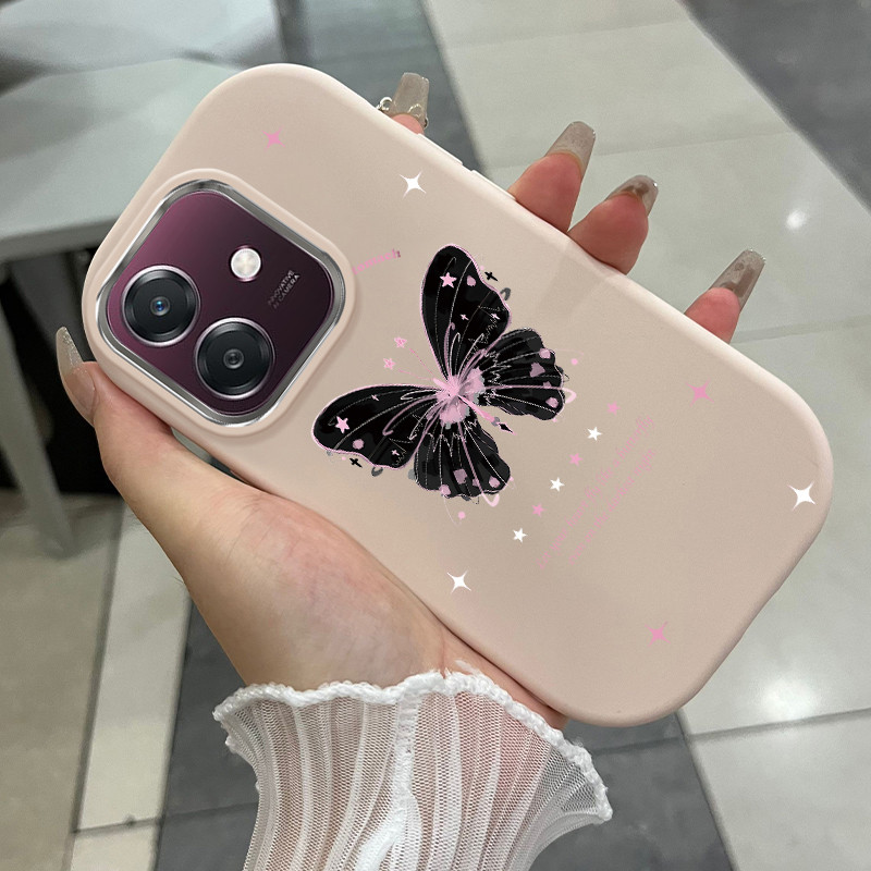 Ốp Lưng OPPO A3 4G A3 5G A3X 4G A3X 5G Case Tối giản Bướm Nhỏ