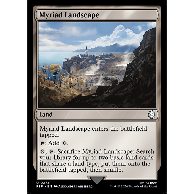 Magic: The Gathering - Fallout - Myriad Landscape (274)