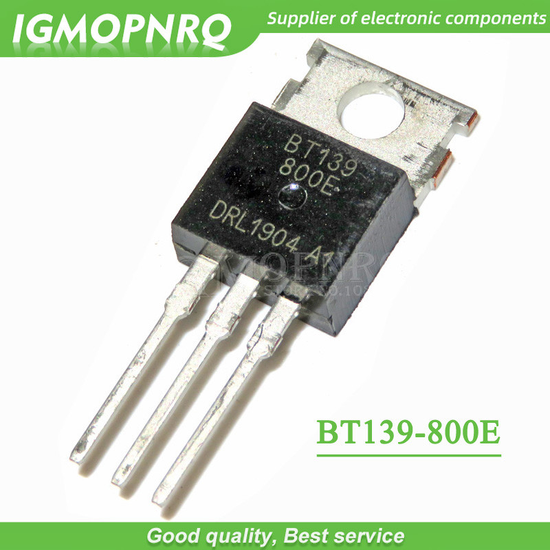 10 chiếc BT139 800E BT139 BT139 800 800V 16A Triacs RAIL TRIAC ĐẾN 220 mới nguyên bản