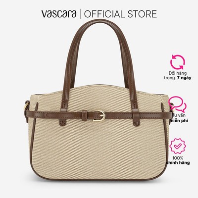 Vascara Túi Xách Tay Nhấn Đai Khoá - TOT 0211