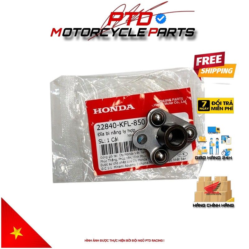 Đĩa bi nâng ly hợp - côn HONDA Dream, Future, Wave  _(22840KFL850)_H604