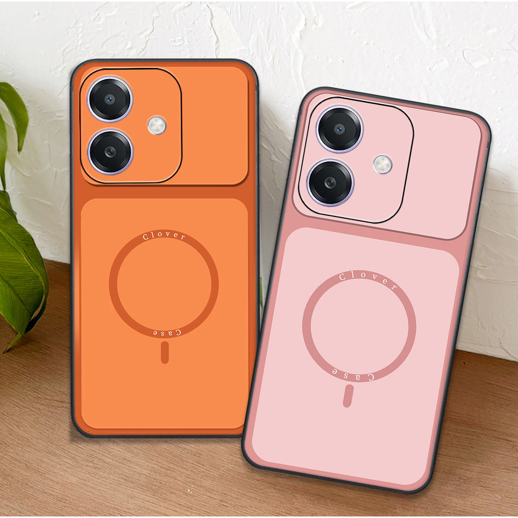 Ốp lưng dành cho Oppo A3 / A3x / A3i 5G in hình vòng tròn basic clover case