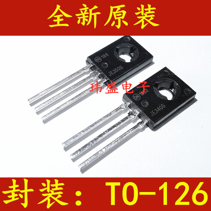3 Chiếc Mới MJE340G JE340G MJE350G JE350G TO-126 Ống Ghép Âm Thanh