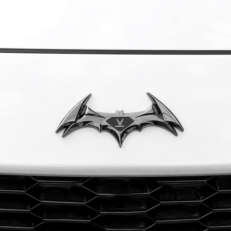 Dành Cho Vinfast Fadil Batman Kim Loại Xe Biểu Tượng Huy Hiệu Dán Phụ Kiện