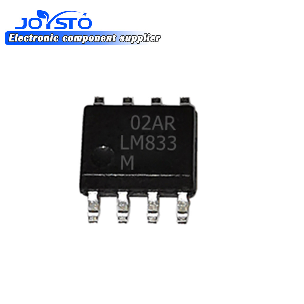 10 Cái / lốc Mới LM833 LM833M LM833MX SOP-8 IC Khuếch Đại Hoạt Động Âm Thanh Kép