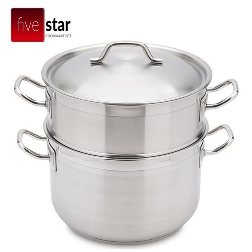 Bộ Nồi Xửng Hấp Nắp Inox Fivestar 32cm