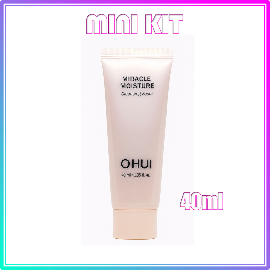 [OHUI] Sữa rửa mặt MIRACLE MOISTURE 40ml / MIRACLE MOISTURE Cleansing Foam 40ml #120