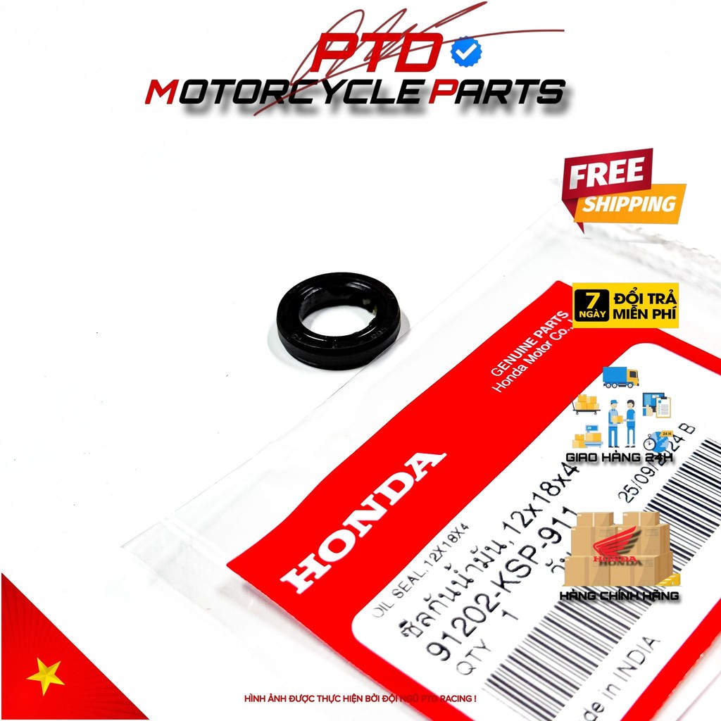 Phớt dầu cần kéo ly hợp 12x18x4 HONDA Winner 150 Winner X (RS150 V1 V2 V3)  _(91202KSP911) H1630