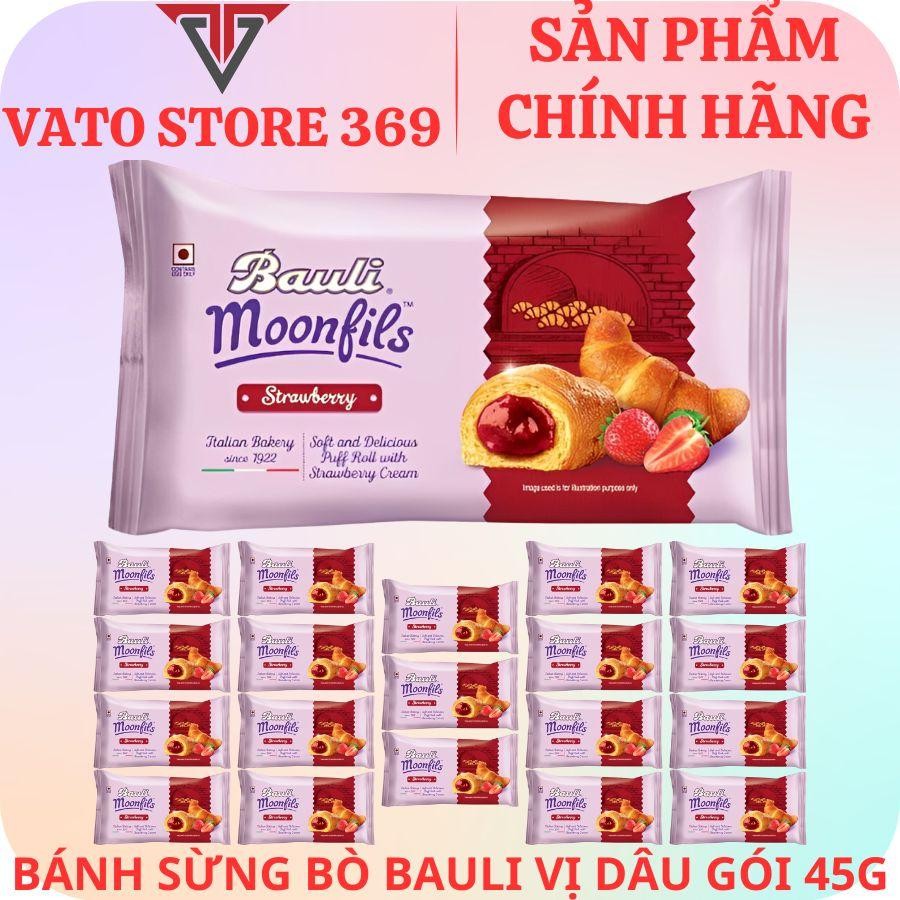 Bánh sừng bò BAULI vị dâu gói 45g