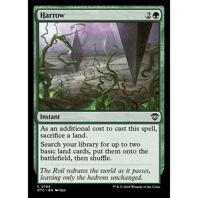 Magic: The Gathering - Outlaws of Thunder Junction Commander - Harrow (194)