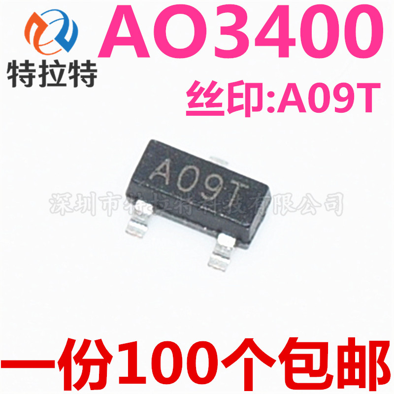 50 Cái / lốc Mới Ao3400 A09t MOS Hiệu Ứng Trường Transistor SOT23