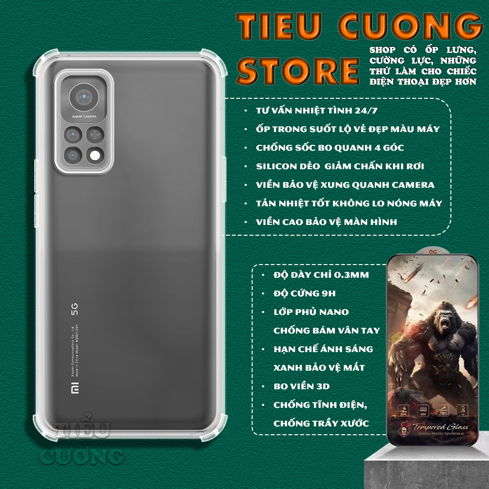 Ốp lưng dành cho XIAOMI MI 10T/10T PRO/10T LITE Silicon CHỐNG SỐC 4 CẠNH BẢO VỆ CAMERA