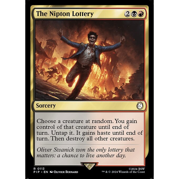 Magic: The Gathering - Fallout - The Nipton Lottery (113)