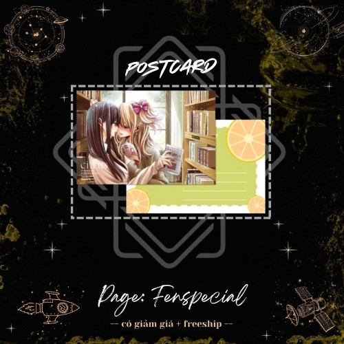 [CHỈ PHỤ KIỆN] Postcard - Citrus - Tập 6 - Bản Đặc Biệt - Đánh Dấu Trang - Fenspecial