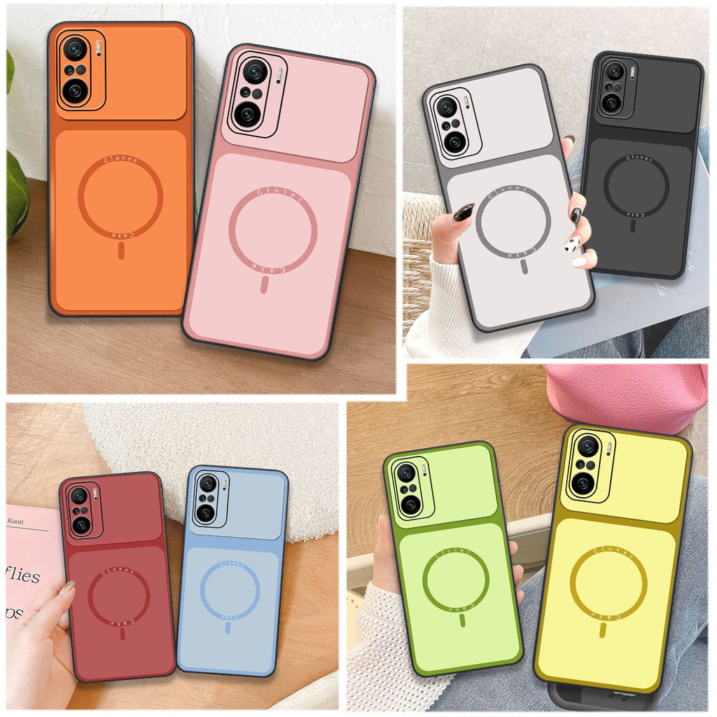 Ốp lưng dành cho Xiaomi Redmi K40 / K40 Pro / K40 Gaming in hình vòng tròn basic clover case
