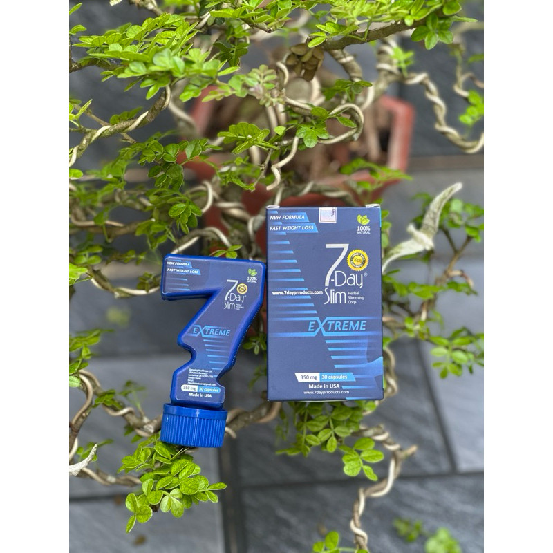 Giảm cân 7Day Slim chính hãng từ Mỹ - Hiệu quả với cơ địa khó, đã dùng nhiều loại - Mẫu mới giúp đẹp