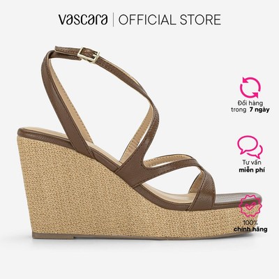 Vascara Giày Sandals Đế Xuồng Dây Đan - SDX 0451