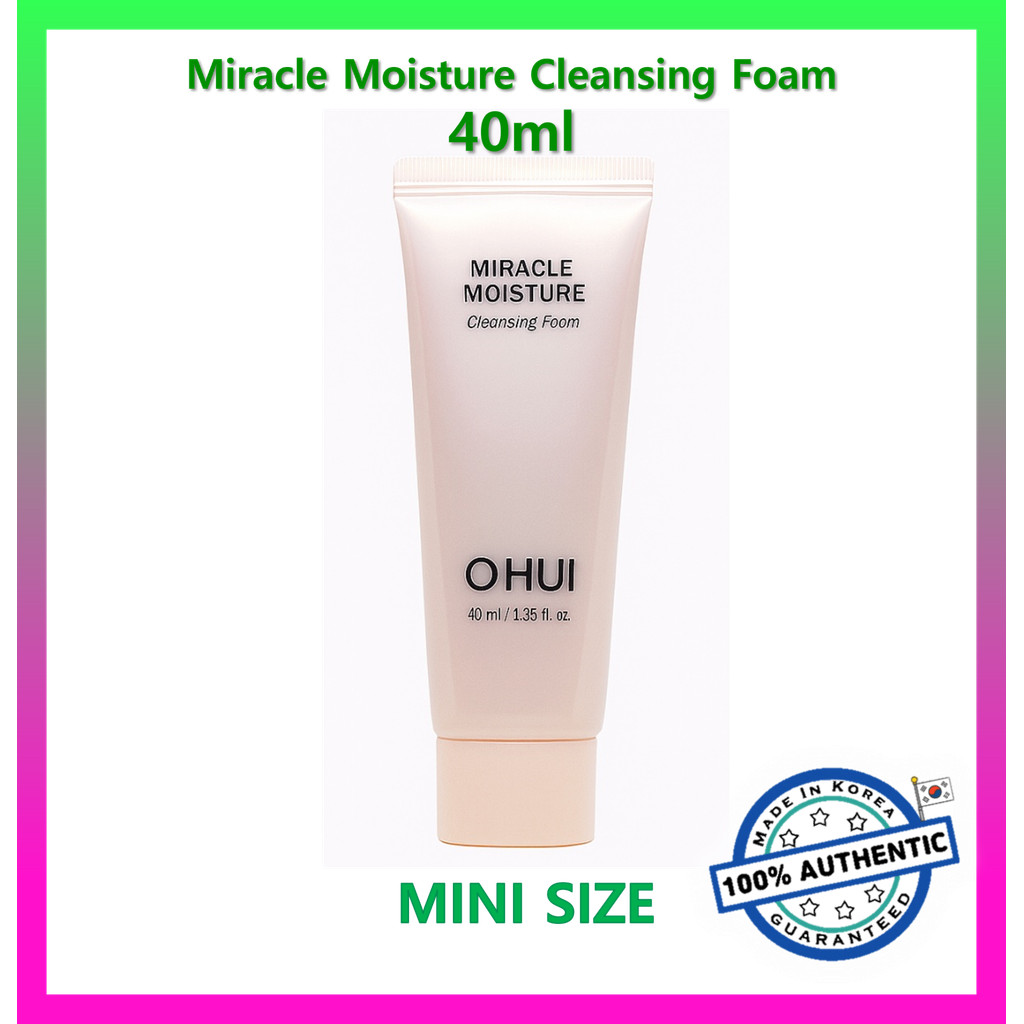 [OHUI] Sữa rửa mặt MIRACLE MOISTURE 40ml / MIRACLE MOISTURE Cleansing Foam 40ml #120