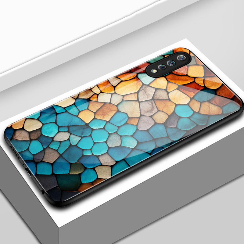 Ốp Lưng Cho VIVO S1 Pro Vỏ Kính Chống Sốc Pebble Điện Thoại