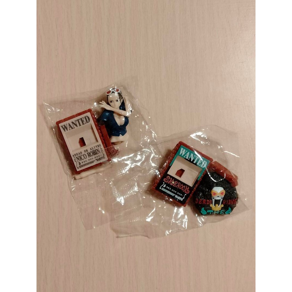 【Direct from Japan】Poster truy nã ChocoSap ONE PIECE 3D Figure [Robin & Brook] Bộ 2【Japan Exclusive】