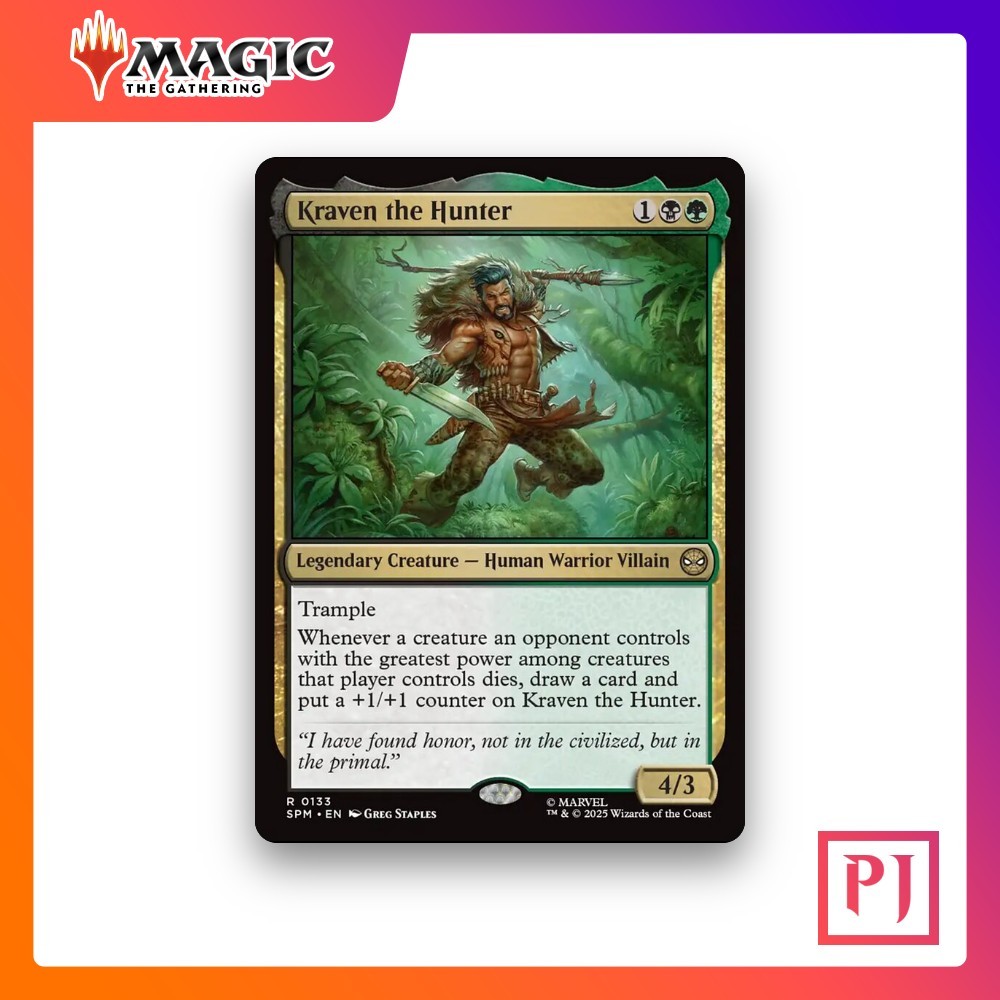 [MTG] Kraven the Hunter (133) [SPM] [MULTI] [RARE] | Phép thuật tập hợp