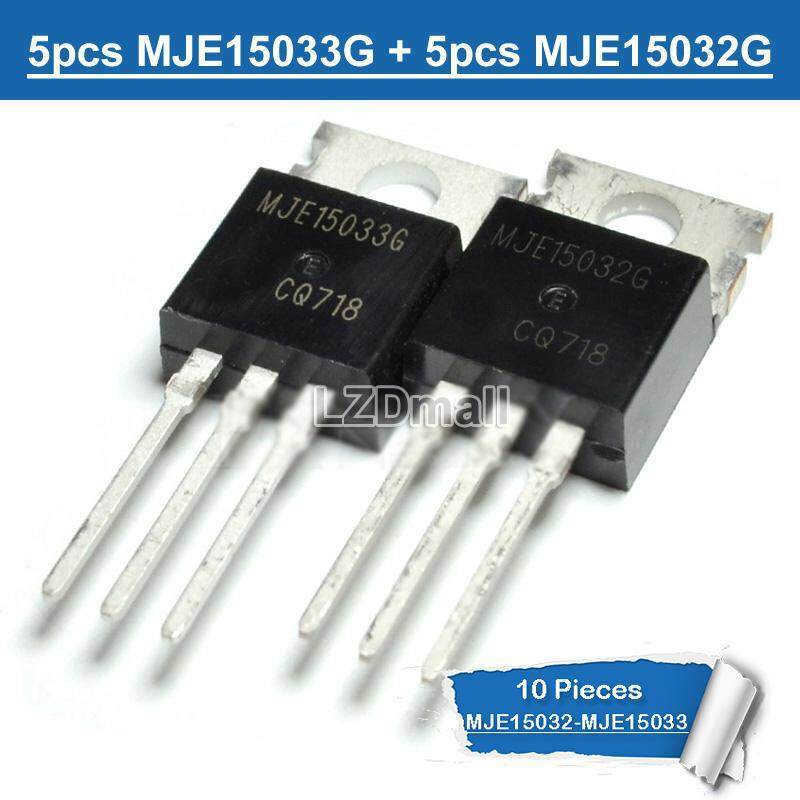 5 đôi (5 chiếc MJE15033G + 5 chiếc MJE15032G) TO-220 MJE15033 MJE15032 TO220 MJE 15032G 15033G Điện 