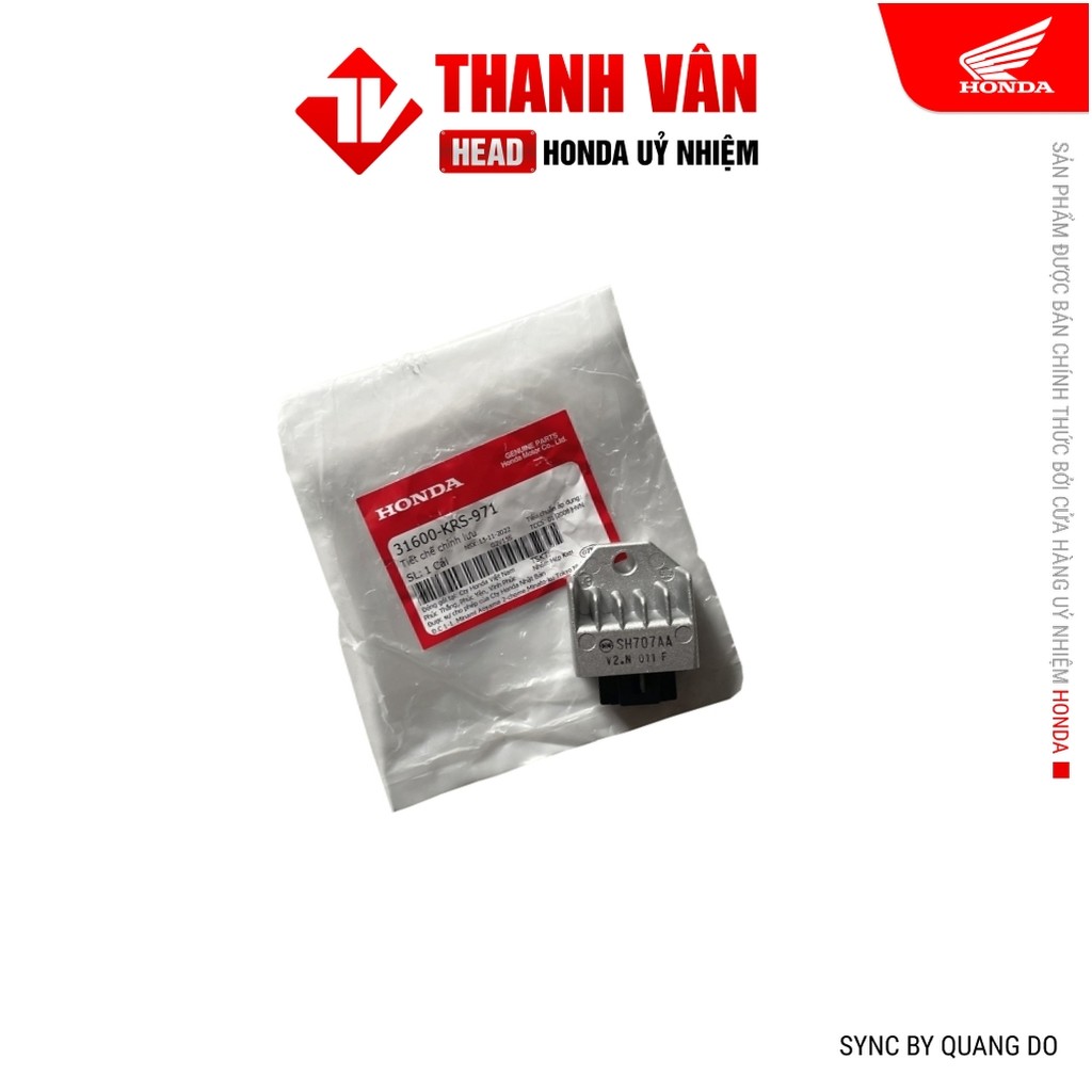 Tiết Chế Chỉnh Lưu (Củ Sạc) HONDA DREAM 100, WAVE 100 (31600KRS971)