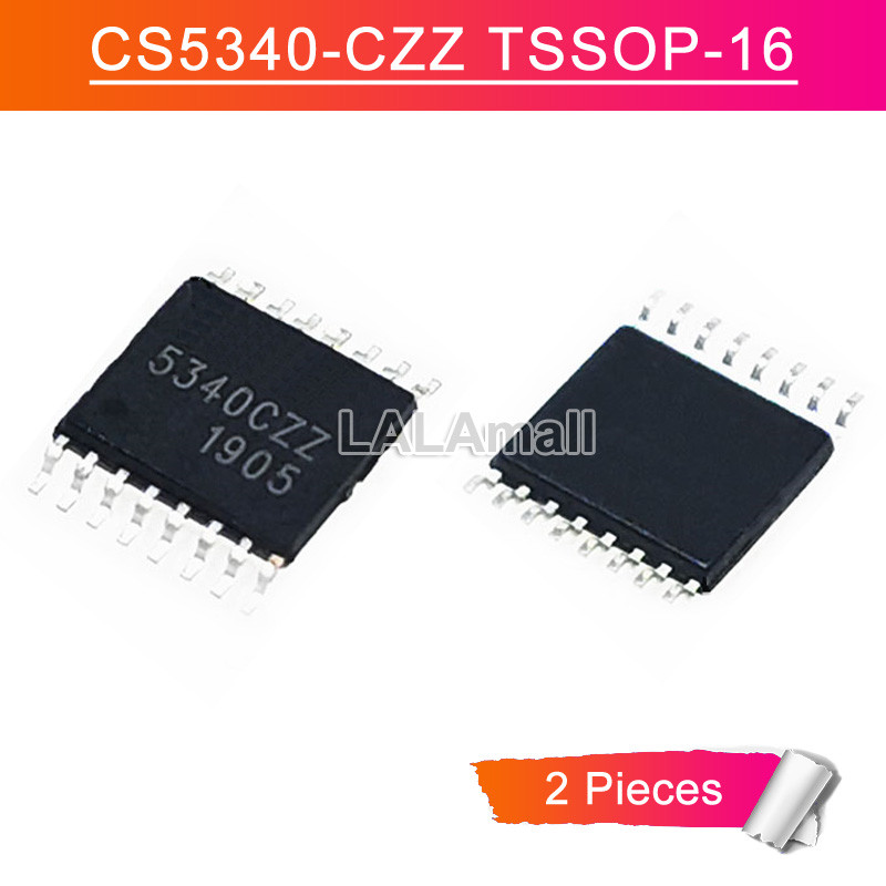 2 Chiếc 5340CZZ CS5340-CZZ CS5340-CZZR TSSOP-16 Âm Thanh A / D Chuyển Đổi Chip IC Mới Ban Đầu