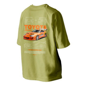 Áo thun Toyota Supra Mk4 Microfiber