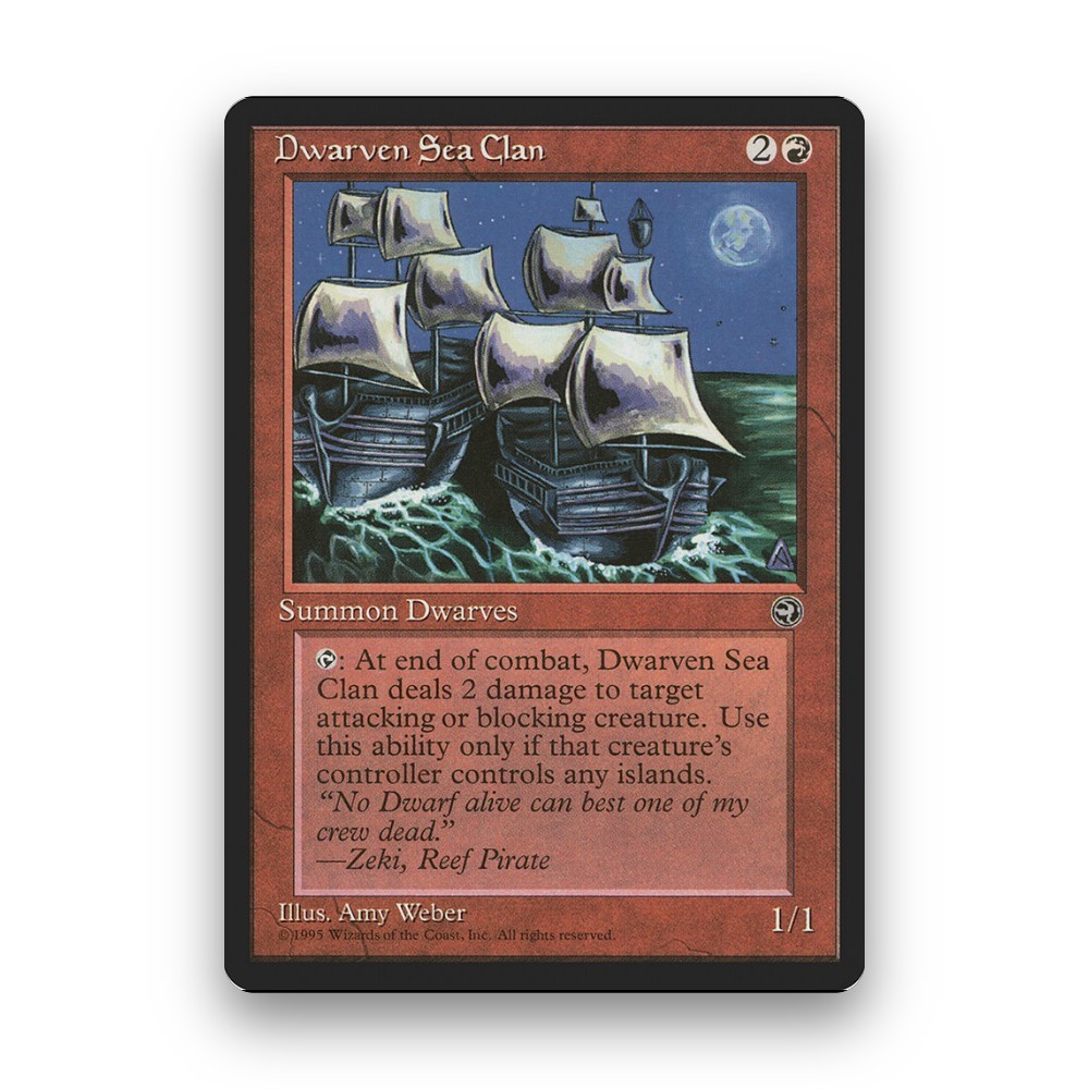 [MTG] Gia tộc biển lùn (71) [HML] [ĐỎ] [RARE] | Phép thuật tập hợp