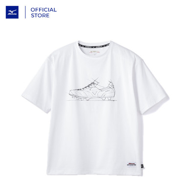 Áo Bóng đá Unisex MORELIA ART PRINT TEE Trắng - P2MADW1501