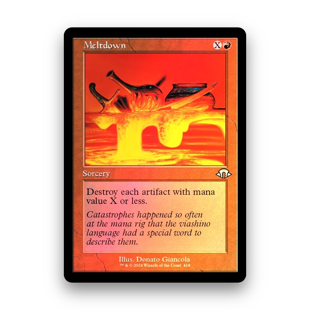 [MTG] Meltdown (Khung Retro) (418) [MH3] [ĐỎ] [UNCOM] | Phép thuật tập hợp