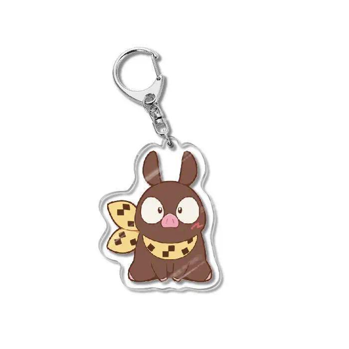 Ranma 1/2 Anime Mica Keychain New Hanging Face Animation Relatex Keychain Key Friend Bag Móc Khóa Dà