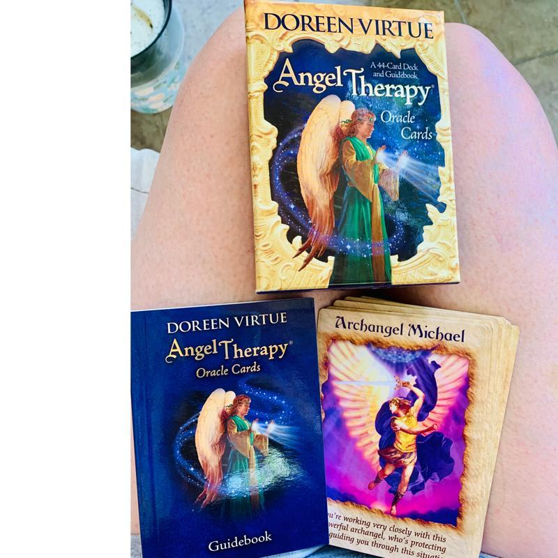 Angel Healing Oracle Card Phiên bản tiếng Anh Thẻ trị liệu Tarot Board Game