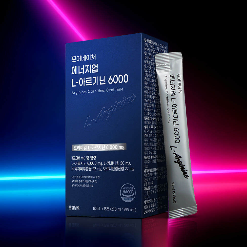 M.N L Arginine 6000 Chất lỏng Carnitine Citrulline Ornithine 18ml x 15Sticks