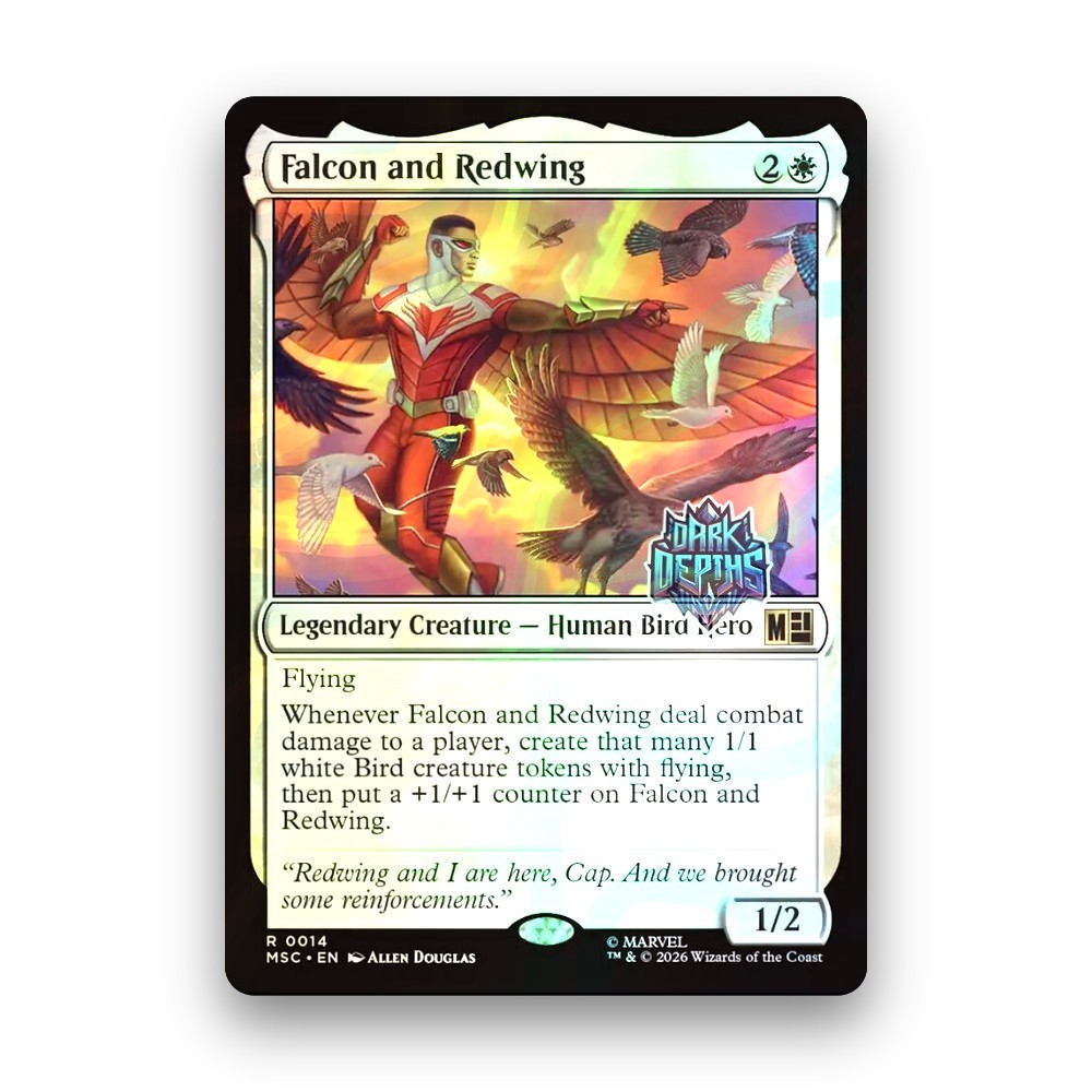 [MTG] Falcon and Redwing (Surge) (14) [MSC] [TRẮNG] [RARE] | Phép thuật tập hợp