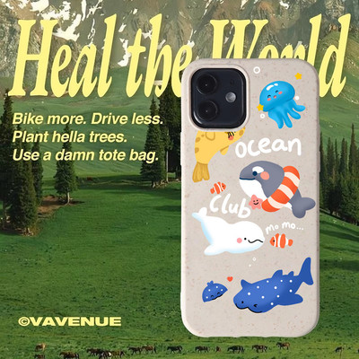 Suntaiho Động vật đại dương dễ thương Speckked White In hình TPU chống sốc cho iPhone 17-11 X XS XR Pro Max Plus