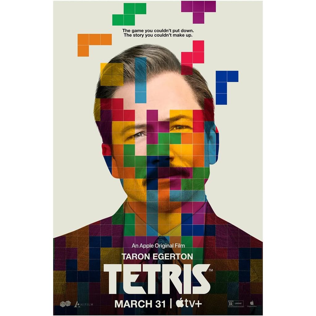 Tetris Poster Phim Áp Phích In Hình Trang Trí Phòng Ngủ Vải Lụa Cho Nghệ Thuật Treo Tường In Trang T