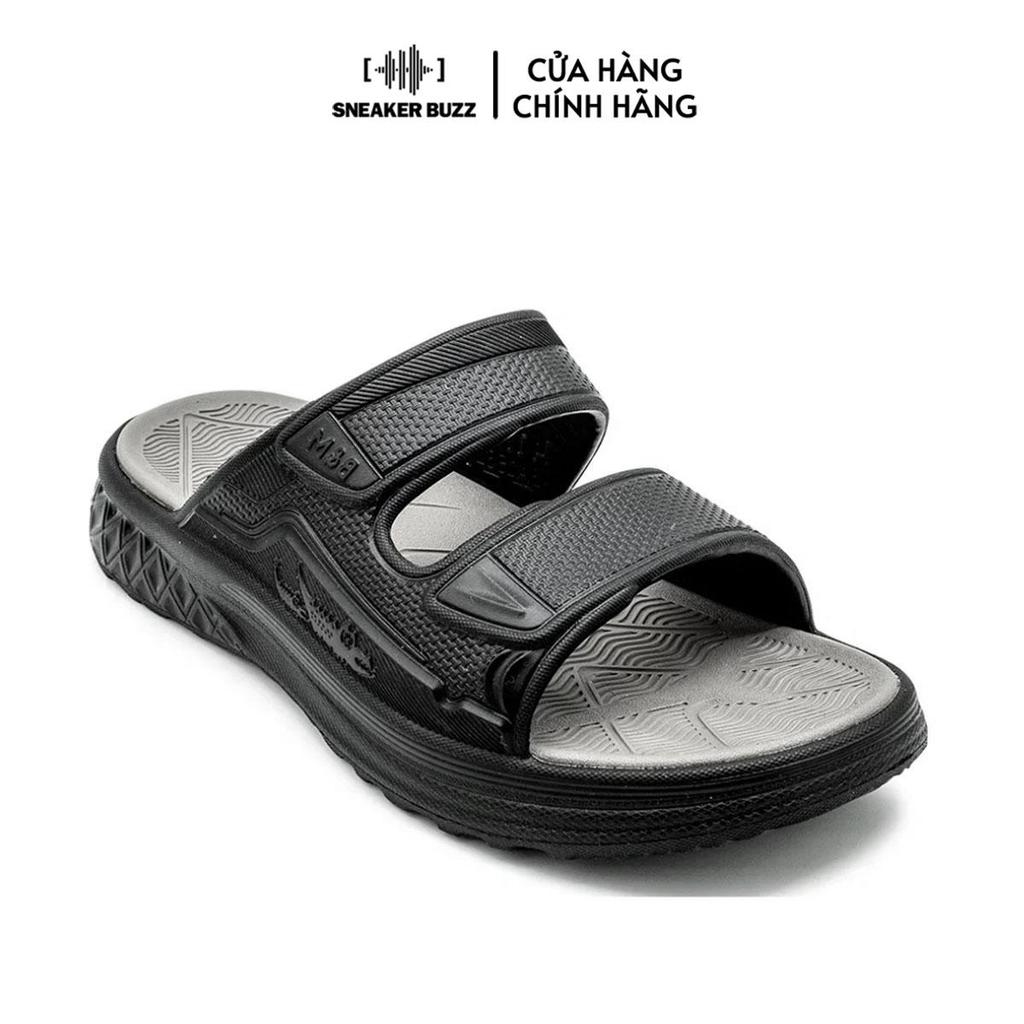 Dép B&M Carbon Y Sandal Slippers Black Unisex BAL5626BLACK
