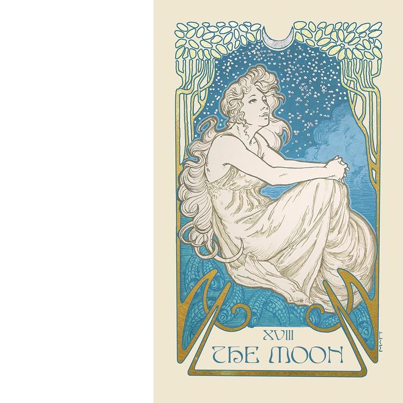 Ethereal Visions Illuminated Tarot Cards Deck Board Trò chơi trên bàn cho bữa tiệc