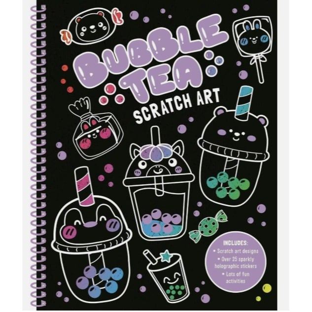 Sách Scratch Art - Bubble Tea