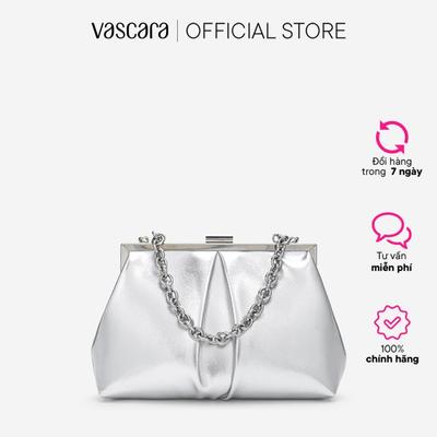 Vascara Clutch Xếp Li Ánh Kim - CLU 0152