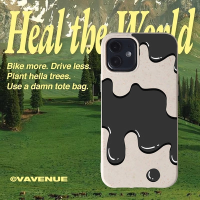 Suntaiho Mực Trừu Tượng Nhỏ Giọt Màu Pastel In Hình Chống Sốc TPU Dành Cho iPhone 17-11 X XS XR Pro Max Plus