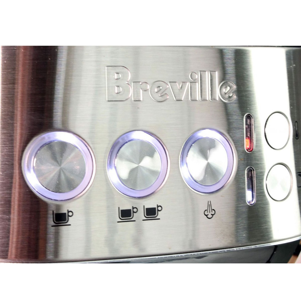 Máy pha cà phê Breville BES500BSS - 15 Bar, Hệ Thống Tự Động, Thiết Kế Inox | BigBuy360 - bigbuy360.vn