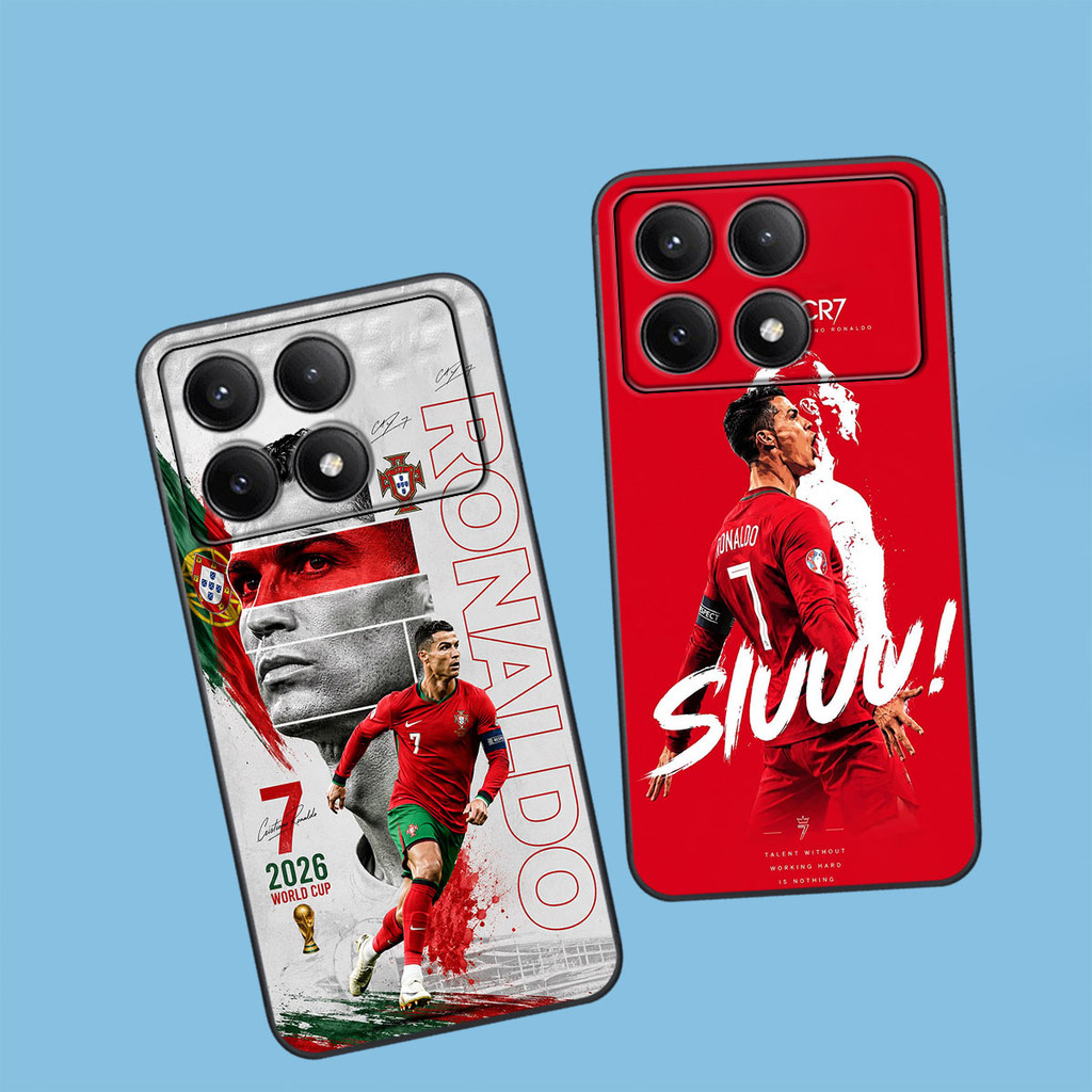 Ốp lưng Xiaomi Redmi K70 / K70 PRO / K70E / K70 ULTRA hình Messi Ronaldo siêu đẹp