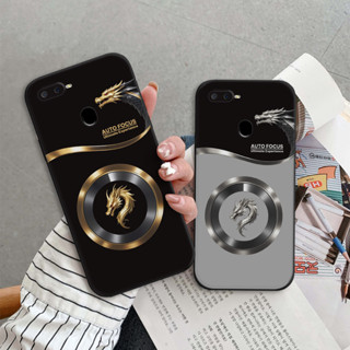  Ốp lưng Oppo A5s   A7   F9   A12 in hình rồng sang trọng mạnh mẽ TPU dẻo 