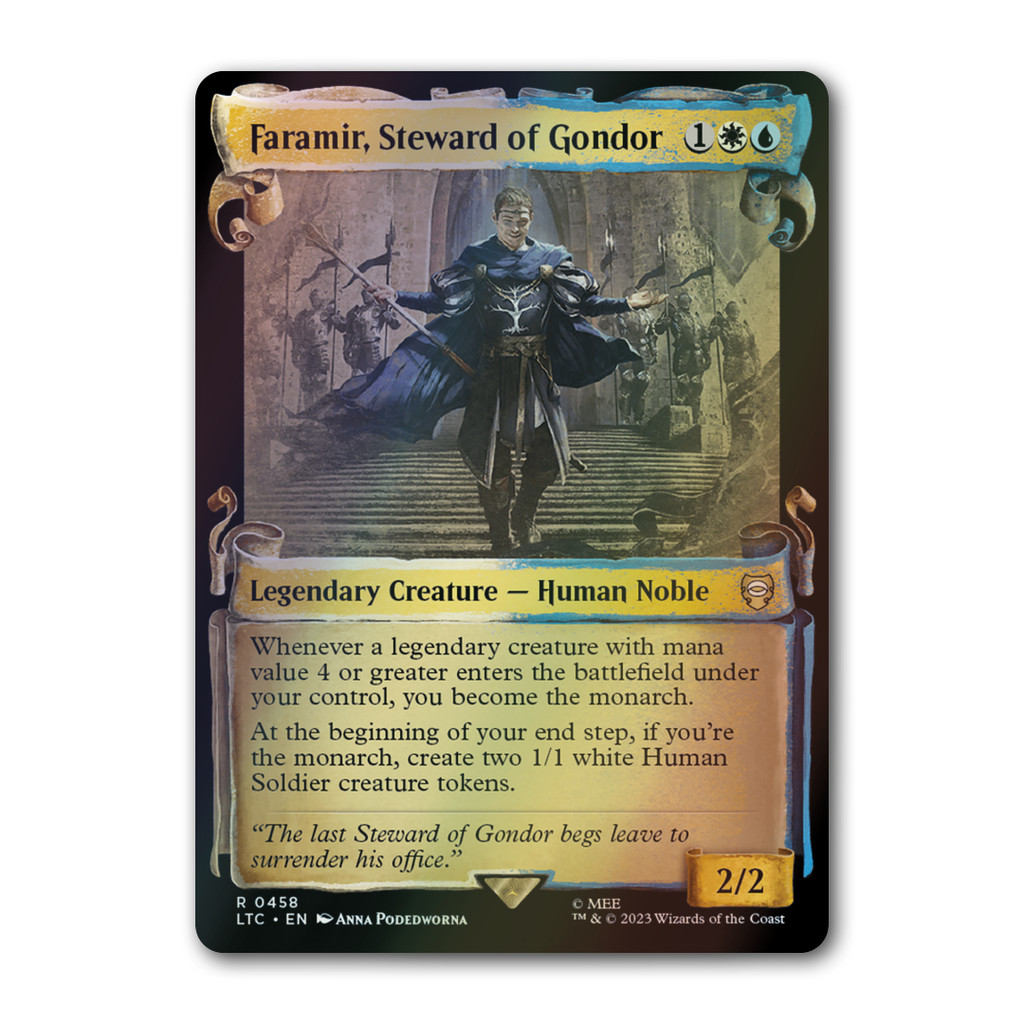 [MTG] Faramir, Steward of Gondor [LTC] [Multi] [Rare] [Foil] [ENG] [2023] (Magic: The Gathering)