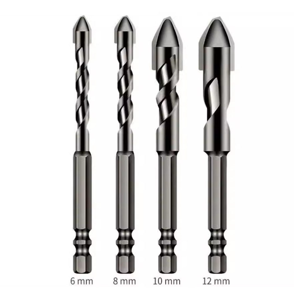 6-12mm Multifunction Drill Bit Eccentric Drill Crooked Head for Drilling Tile