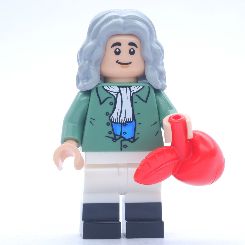 Ploybrick |Hàng| Sir Isaac Newton ❈ 21355 Sự tiến hóa của STEM | Ý tưởng chính hãng 1