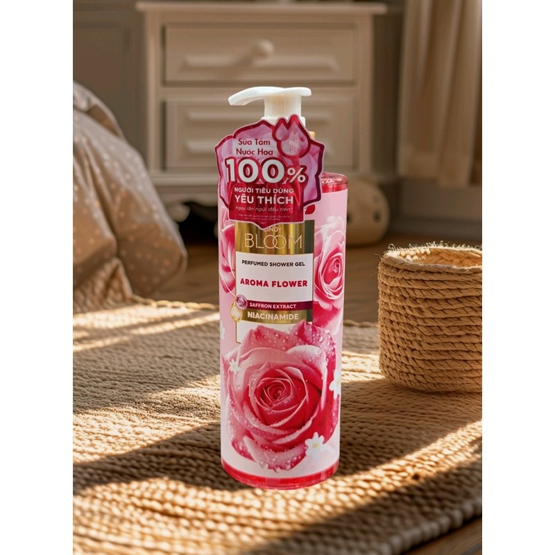 Sữa tắm nước hoa Cindy Bloom 640g